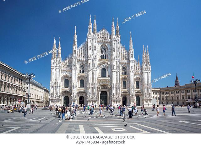 Italy , Milano City , Duomo Cathedral
