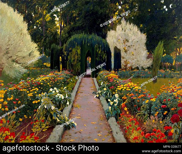 The Garden of the Prince of Aranjuez, 1913. Santiago Rusiñol (1861-1931). Oil on canvas
The Garden of the Prince of Aranjuez (1913)