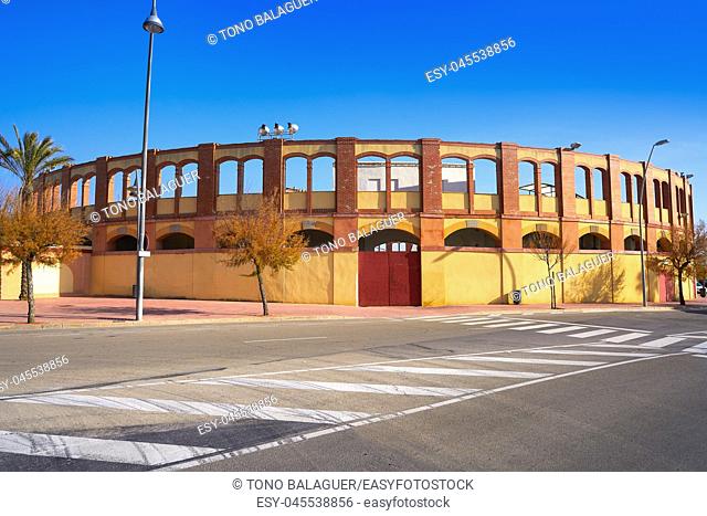 Vinaroz bullring Plaza de Toros in Castellon of Spain