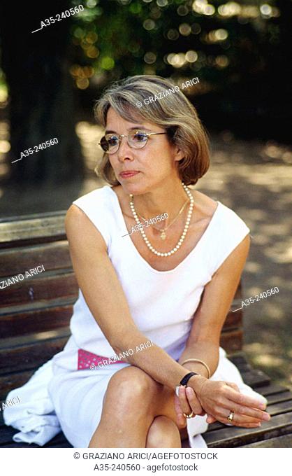 Catherine Camus, daughter of Albert Camus, 1980