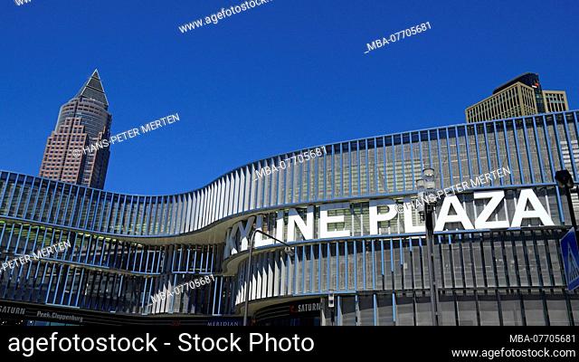 Skyline Plaza and Messe Tower, Gallus, Frankfurt, Hesse, Germany