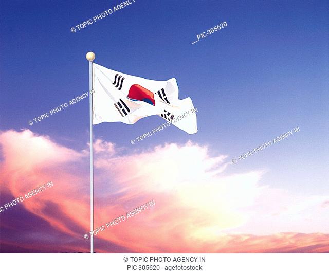 Taegeukgi, The Korean National Flag, Korea