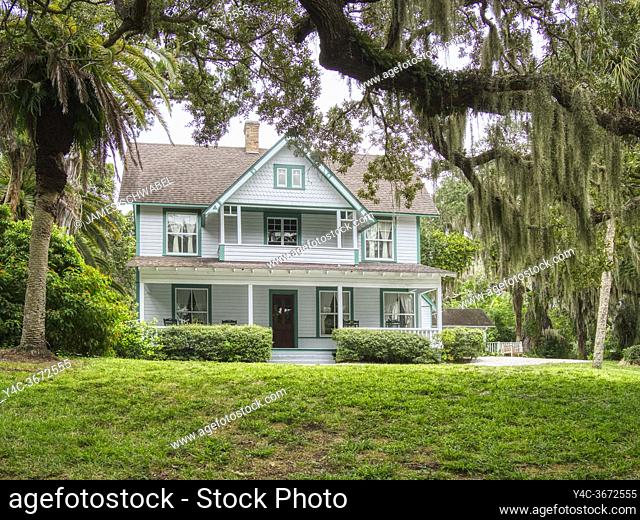 Guptill House at Historic Spanish Point in Osprey Florida in the United sTates