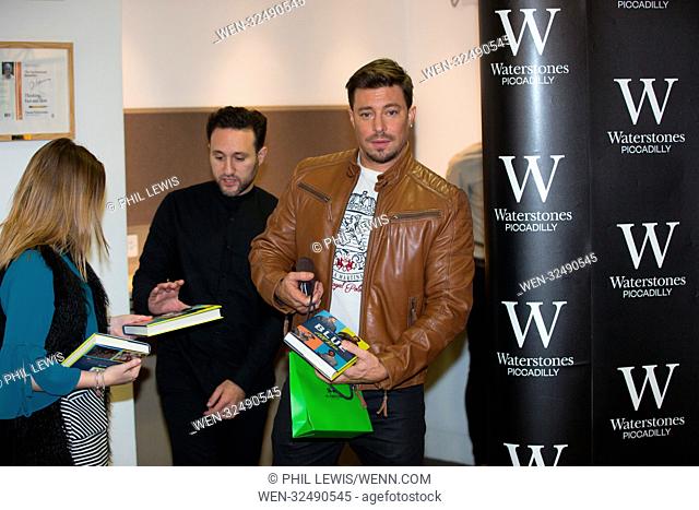 Blue 'Our Story Blue: All Rise' book launch photocall Featuring: Duncan James Where: London, United Kingdom When: 20 Oct 2017 Credit: Phil Lewis/WENN