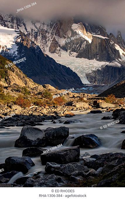 Rio Fitz Roy river, El Chalten, Santa Cruz Province, Patagonia, Argentina, South America