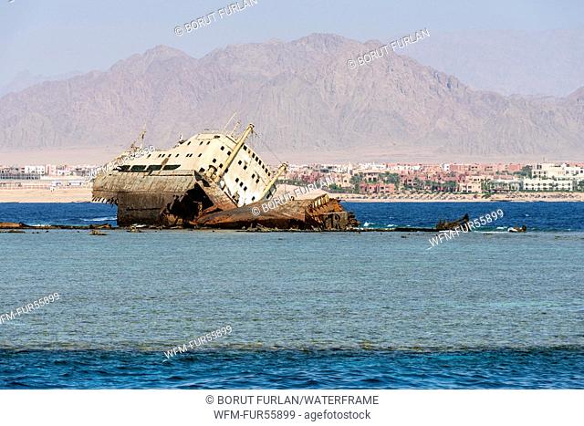 Loullia Wreck at Gordon Reef, Straits of Tiran, Sinai, Egypt