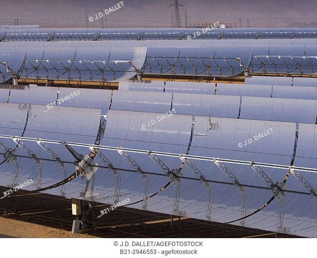 Morocco, Ouarzazate, ""Noor I"" solar Energy plant, world largest