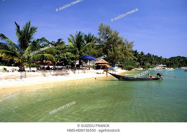 Thailand, gulf of Siam, Ko Tao island, Chalok Baan Kao beach