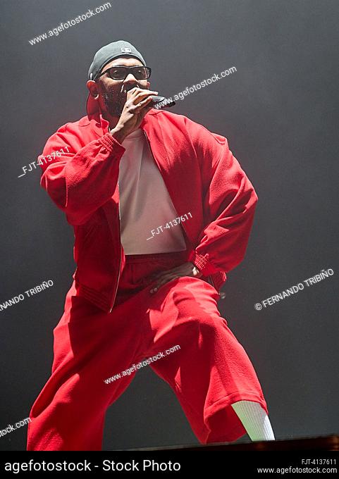 09/06/2023, Madrid. Concierto de Kendrick Lamar en el Festival Primavera Sound Madrid 2023 en Arganda del Rey
