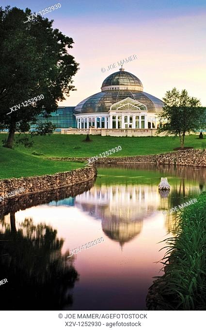 Marjorie McNeely Conservatory at Como Park in St  Paul, Minnesota was first opened in 1915