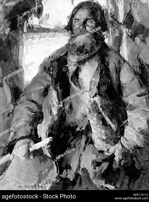 Ivan Rodin. Artist: Abram Efimovich Arkhipov (Russian, Egorovo Riazan province 1862-1930 Moscow); Date: 1928; Medium: Oil on canvas; Dimensions: 44 x 34 1/4 in