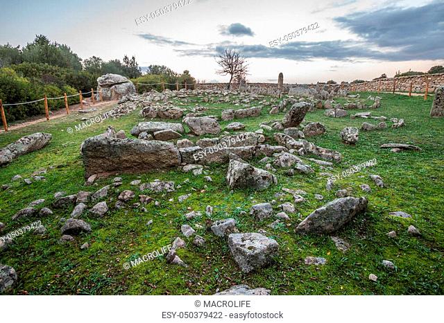 Nuragic site - Necropolis of Li Muri