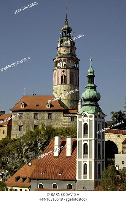 Bohemia, castle, Cesky Krumlov, church, cultural, Czechia, Europe, heritage, Church Saint Jost, Krummau, UNESCO, wor