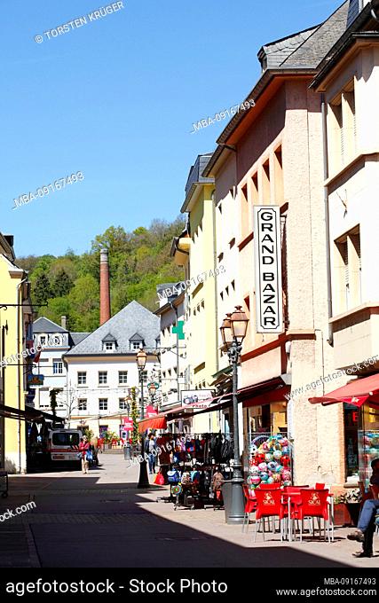 Grand rue, Diekirch, Luxembourg, Europe