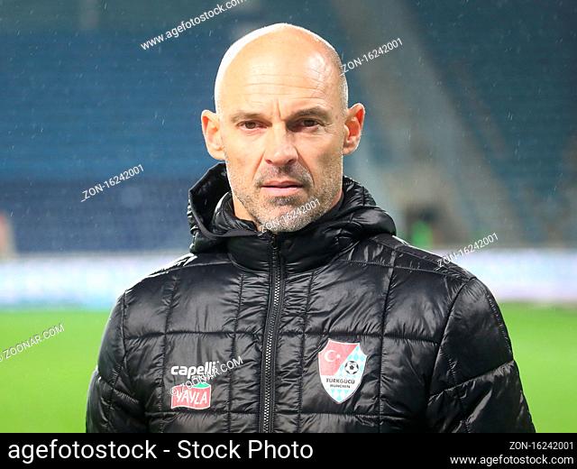 Cheftrainer Alexander Schmidt Türkgücü München DFB 3.Liga Saison 2020-21 - Head coach Alexander Schmidt Türkgücü Munich DFB 3rd league season 2020-21