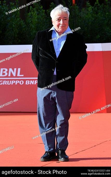 Sergio Bini Bustric during the Red carpet of film ' I fratelli De Filippo' at the 16th Rome Film Festival, Rome, ITALY-24-10-2021