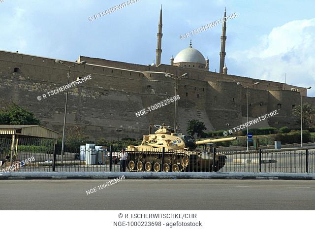 Tank, Citadel, Cairo, Egypt, 30.01.2011