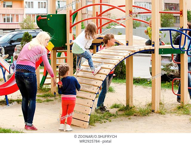 Children at the playground