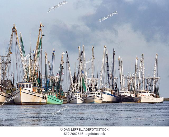Darien Georgia Shrimp Boat Fleet