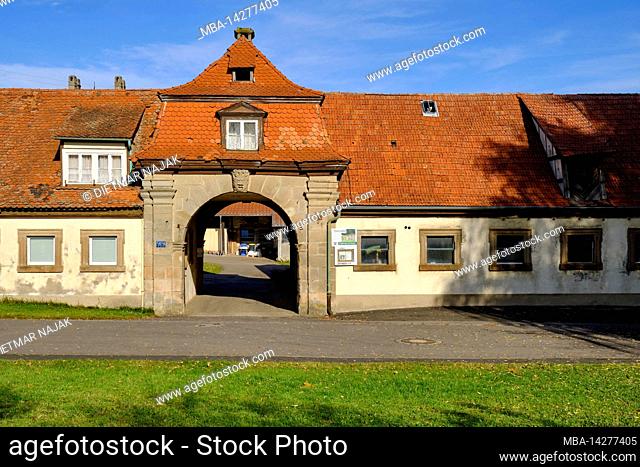 Stöckach Castle, Municipality of Bundorf, Hassberge County, Lower Franconia, Bavaria, Germany