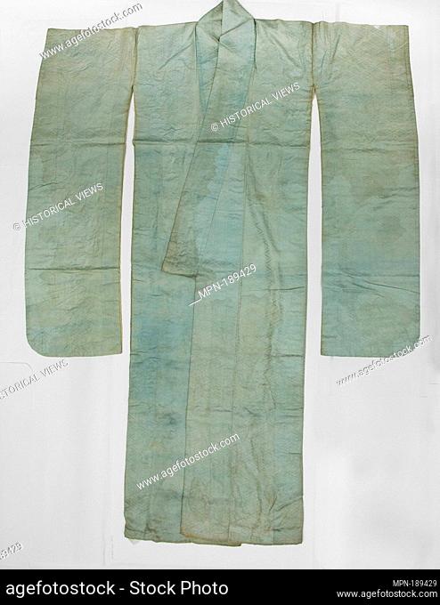 Robe with Long Swinging Sleeves (Furisode). Period: Edo period (1615-1868); Culture: Japan; Dimensions: 65 in. x 49 3/8 in. (165.1 x 125