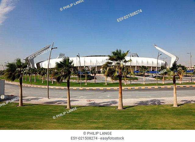 Lekhwiya Sports Stadium (Abdullah bin Khalifa Stadium) in Doha, Qatar