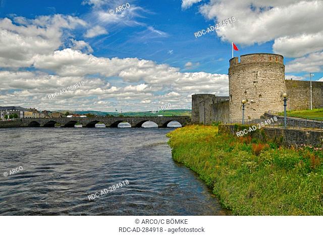 King John\'s Castle, Limerick, County Limerick, Ireland
