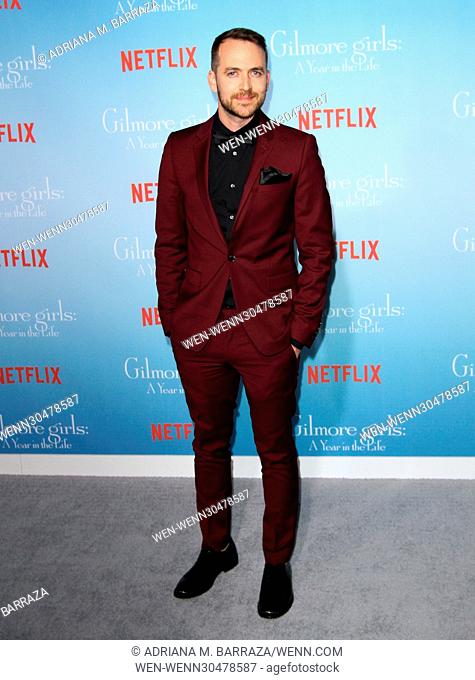 Netflix’s Gilmore Girls: A Year in the Life Premiere Event held at the Fox Bruin Theater Featuring: Alan Loayza Where: Los Angeles, California