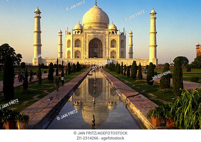 Taj Mahal in Agra, India