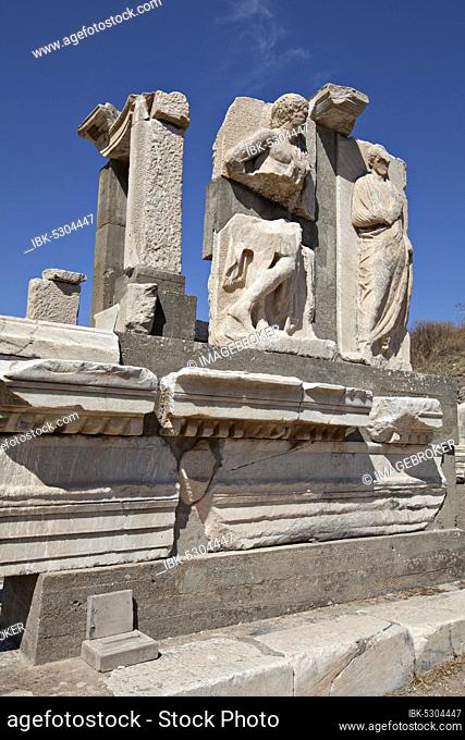 The Memmius Monument, Ephesus, Izmir, Turkey, Asia