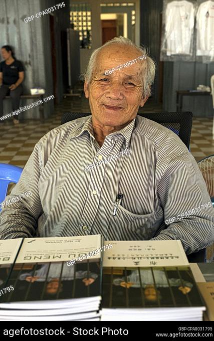 Born in 1941, Bou Meng is one of 14 survivors of S-21, the Khmer Rouge prison in Phnom Penh (1975–1979), Cambodia, where more than 16