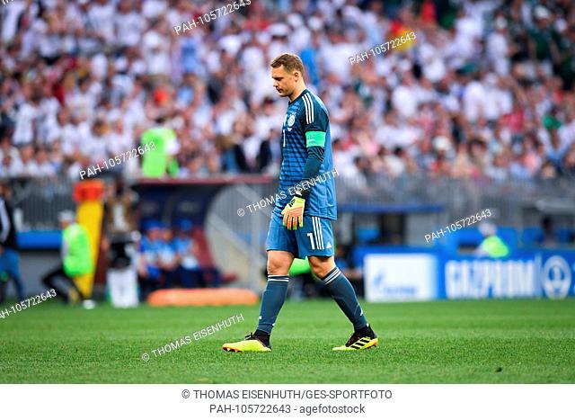 Goalkeeper Manuel Neuer (Germany). GES / Football / World Cup 2018 Russia: Germany - Mexico, 17.06.2018 GES / Soccer / Football / Worldcup 2018 Russia: Gemany...