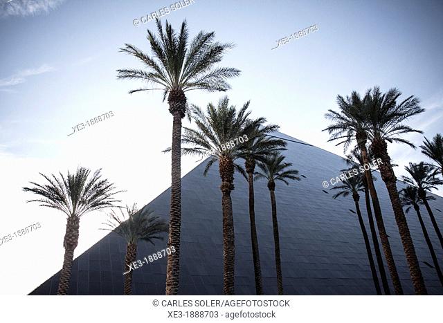 Glass pyramid, Luxor Las Vegas hotel and casino, Las Vegas