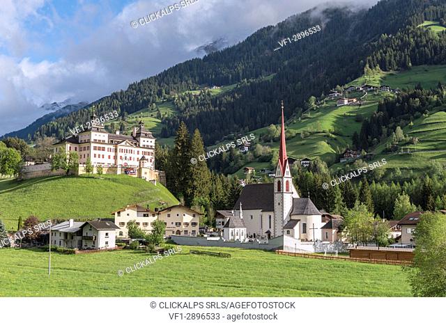 Mareta / Mareit, Racines / Ratschings, Bolzano province, South Tyrol, Italy. The Castle Wolfsthurn