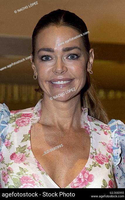 Denise Richards attends to Glow & Darkness photocall at in Madrid, Spain. 26/10/2020