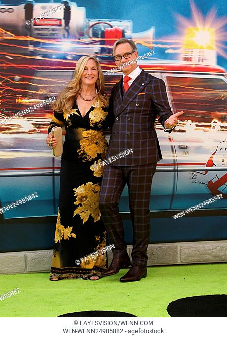 Los Angeles premiere of 'Ghostbusters' - Arrivals Featuring: Paul Feig, Laurie Karon Where: Hollywood, California, United States When: 09 Jul 2016 Credit:...