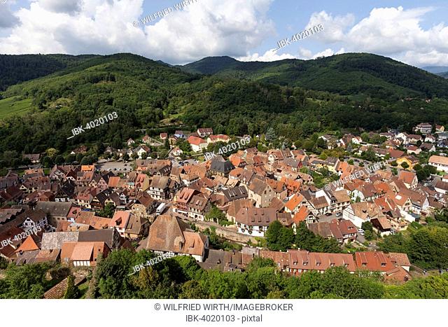 Townscape, Kaysersberg, Alsace, France