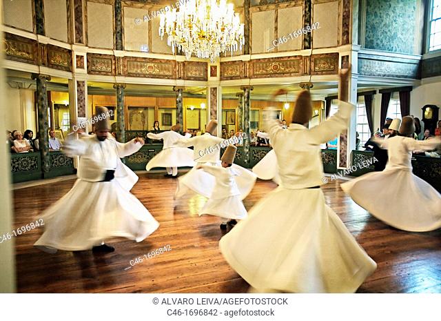 Whirling Dervishes  Istanbul  Turkey