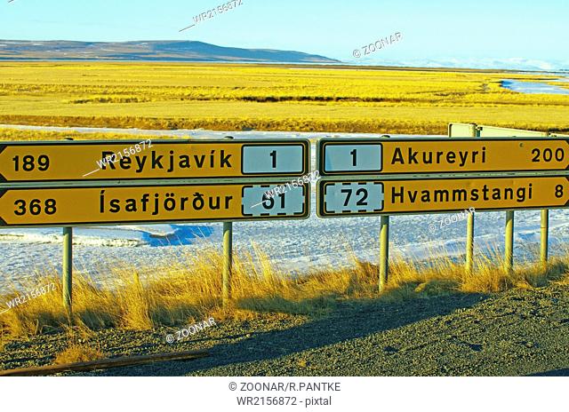 half way between Reykjavik and Akureyri