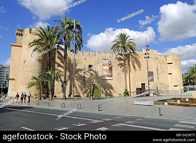 Archaeological and Historical Museum, Moorish Municipal Palace, Elche, Elx, Alicante Province, Costa Blanca, Spain, Europe