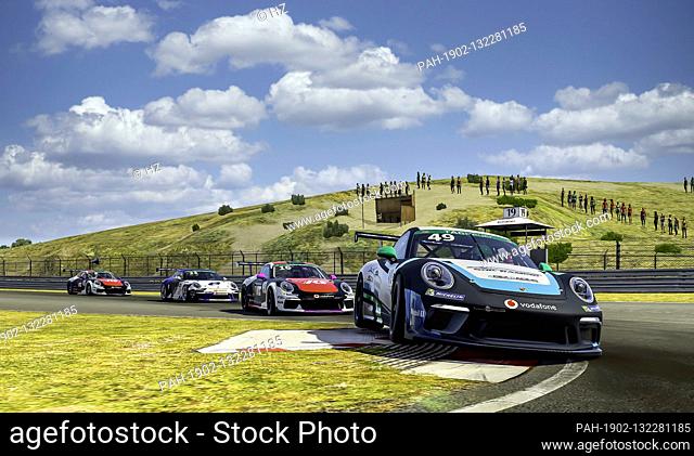 Porsche 911 GT3 Cup, Jamie Fluke (GB), Porsche TAG Heuer Esports Supercup, 2020 .esports Rennen on Iracing | usage worldwide. - Zandvoort/