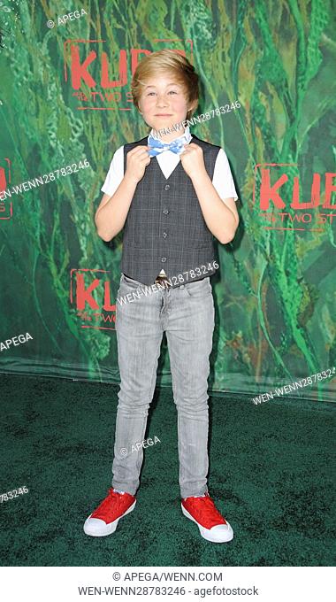 'Kubo and the Two Strings' Premiere Featuring: Casey Simpson Where: Los Angeles, California, United States When: 14 Aug 2016 Credit: Apega/WENN.com