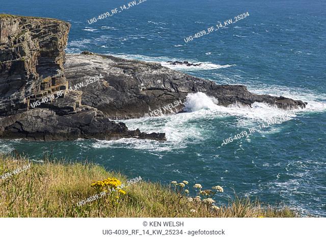 Mizen Head on the Wild Atlantic Way, County Cork, Republic of Ireland. Eire