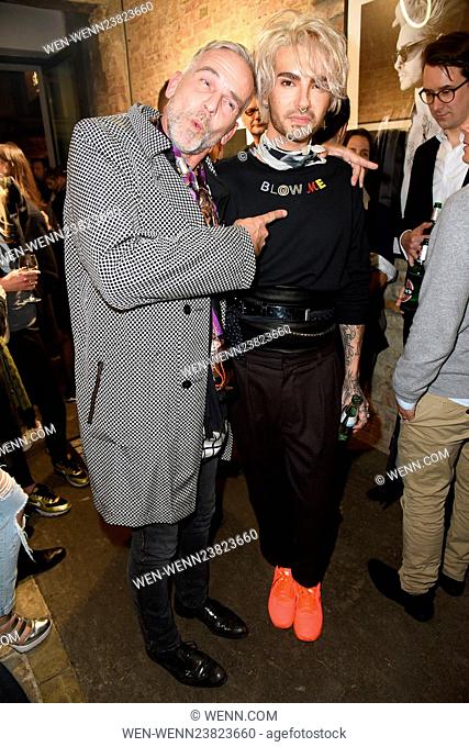 Billy (Bill Kaulitz) 'Love don't break me' photo art exhibition and book launch at Seven Star Gallery in Mitte. Featuring: Frank Wilde