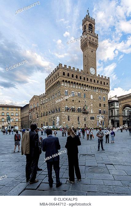 Palazzo Vecchio in Florence, Tuscany, Italy