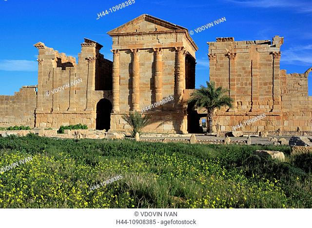 Africa, African, Maghreb, North Africa, North African, Tunisia, tourism, travel, destinations, tunisian, world locations, Architecture, building, Sbeitla