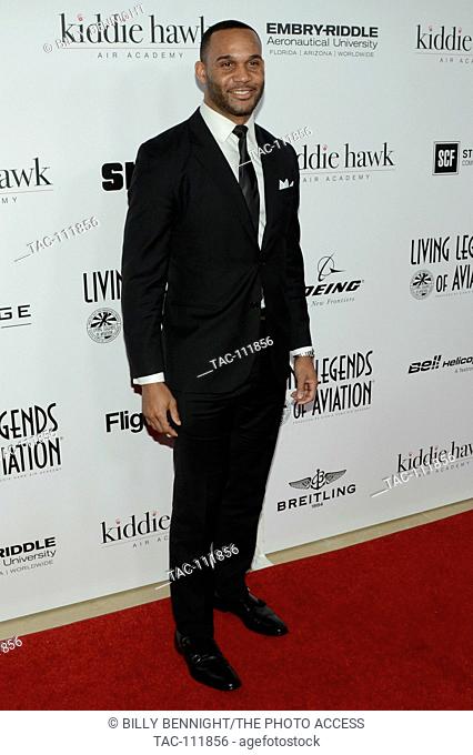 Bret Lockett attends the 14th Annual Living Legends Of Aviation Awards at The Beverly Hilton Hotel on January 20, 2017 in Beverly Hills, California