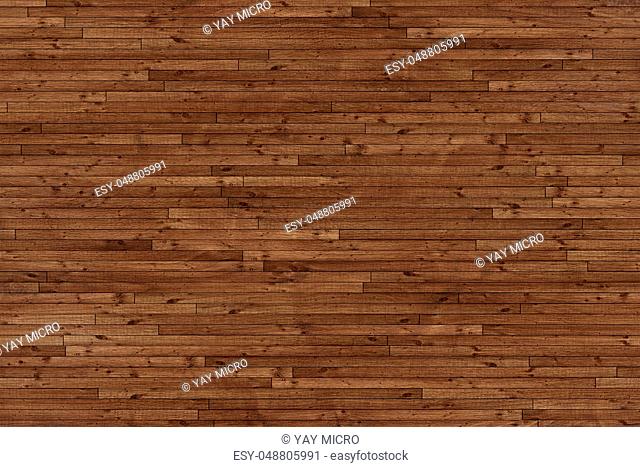 Old weathered wood surface with long boards lined up. Wooden planks on a wall or floor with grain and texture. Dark neutral tones with contrast