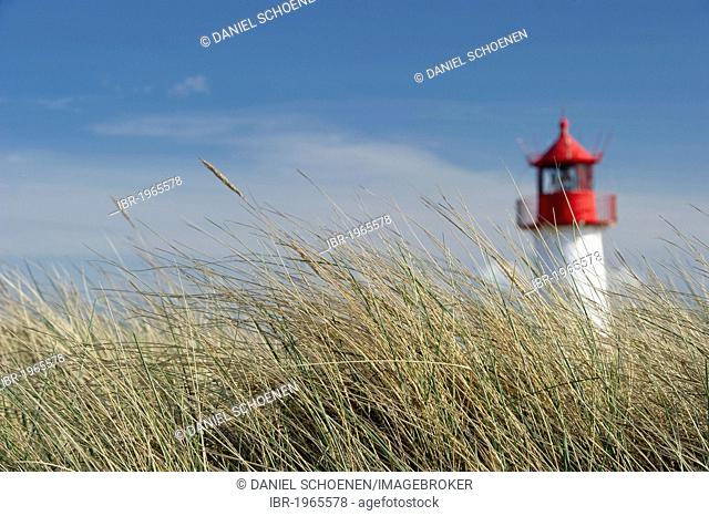 Lighthouse of List West, List, Sylt, North Frisian Island, Germany, Europe