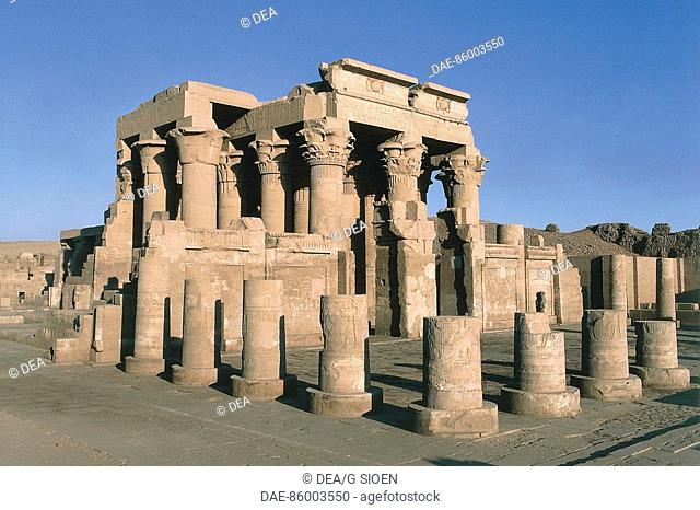 Egypt - Kawn Umbu (Kom Ombo). Ancient Ombos. Temple of Sebek and Haroeris